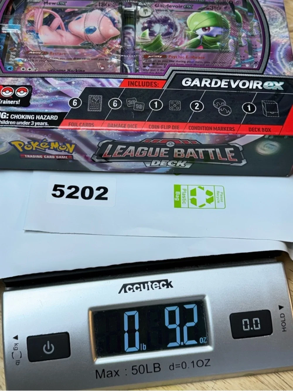Pokémon TCG Gardevoir ex League Battle Deck Sealed Competitive Deck New